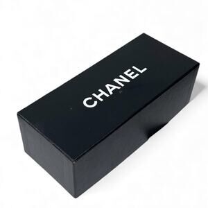 Chanel sunglasses box Glasses Rectangular Hard Cardboard Authentic Empty Case